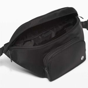 lululemon athletica The Rest IsWritten women Men's Black Belt Bag crossbody